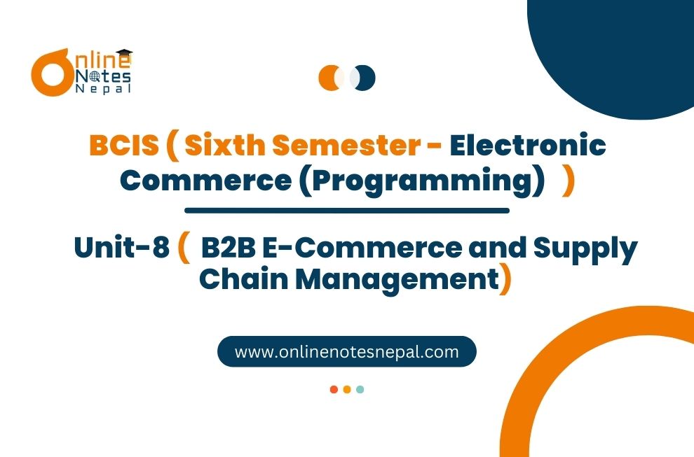 B2B E-Commerce and supply chain management Photo